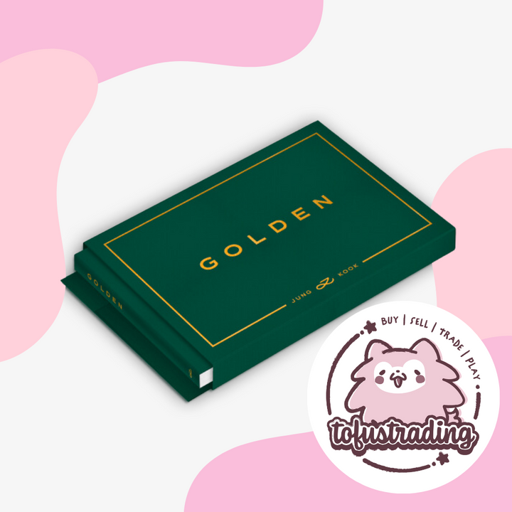 BTS - Jung Kook - 1st Solo Album 'GOLDEN' (Weverse Version)