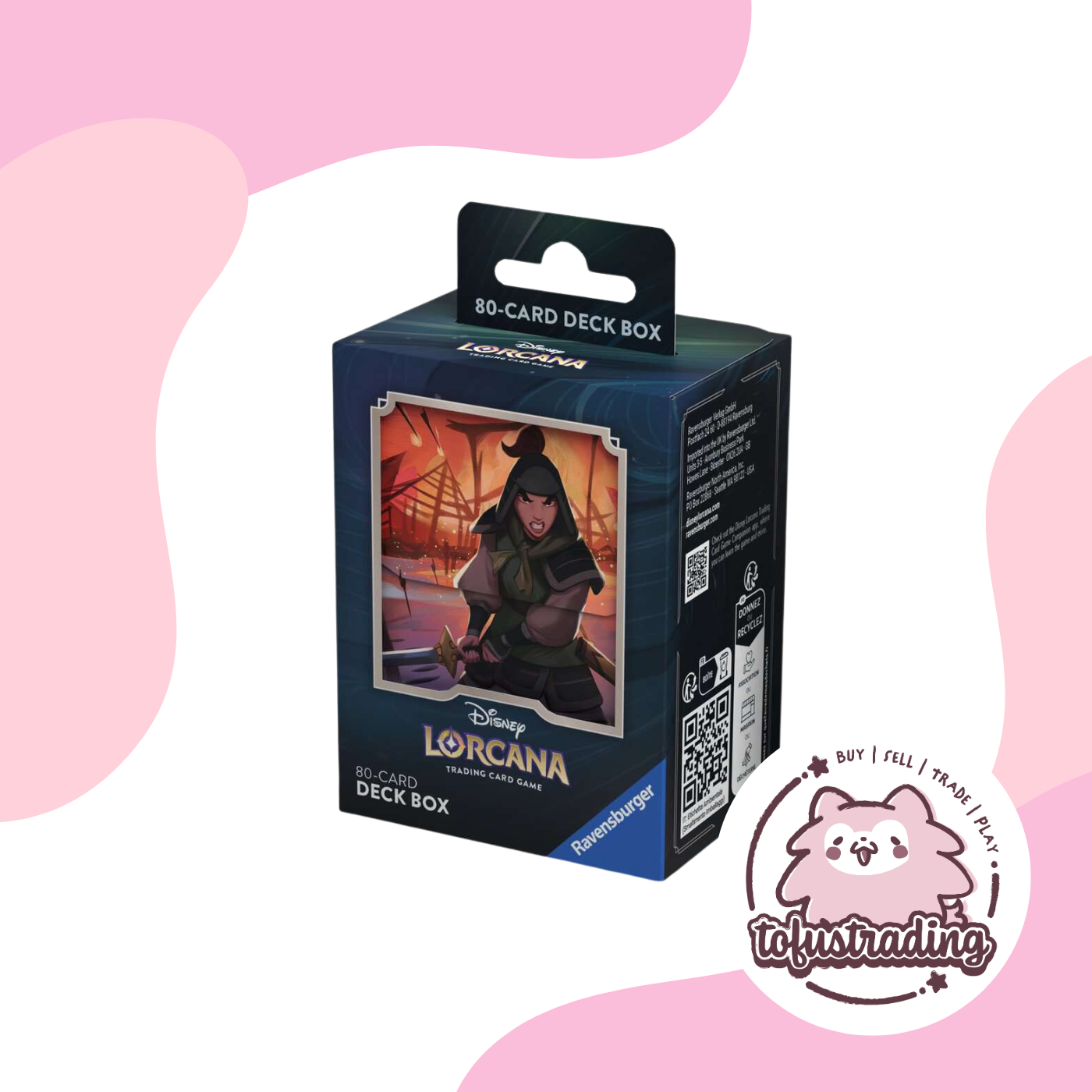 lorcana 80 card deck box Disney LORCANA: FIRST CHAPTER TCG Peter Pan CAPTAIN HOOK 80-Card DECK Super Nova Toys & Collectibles