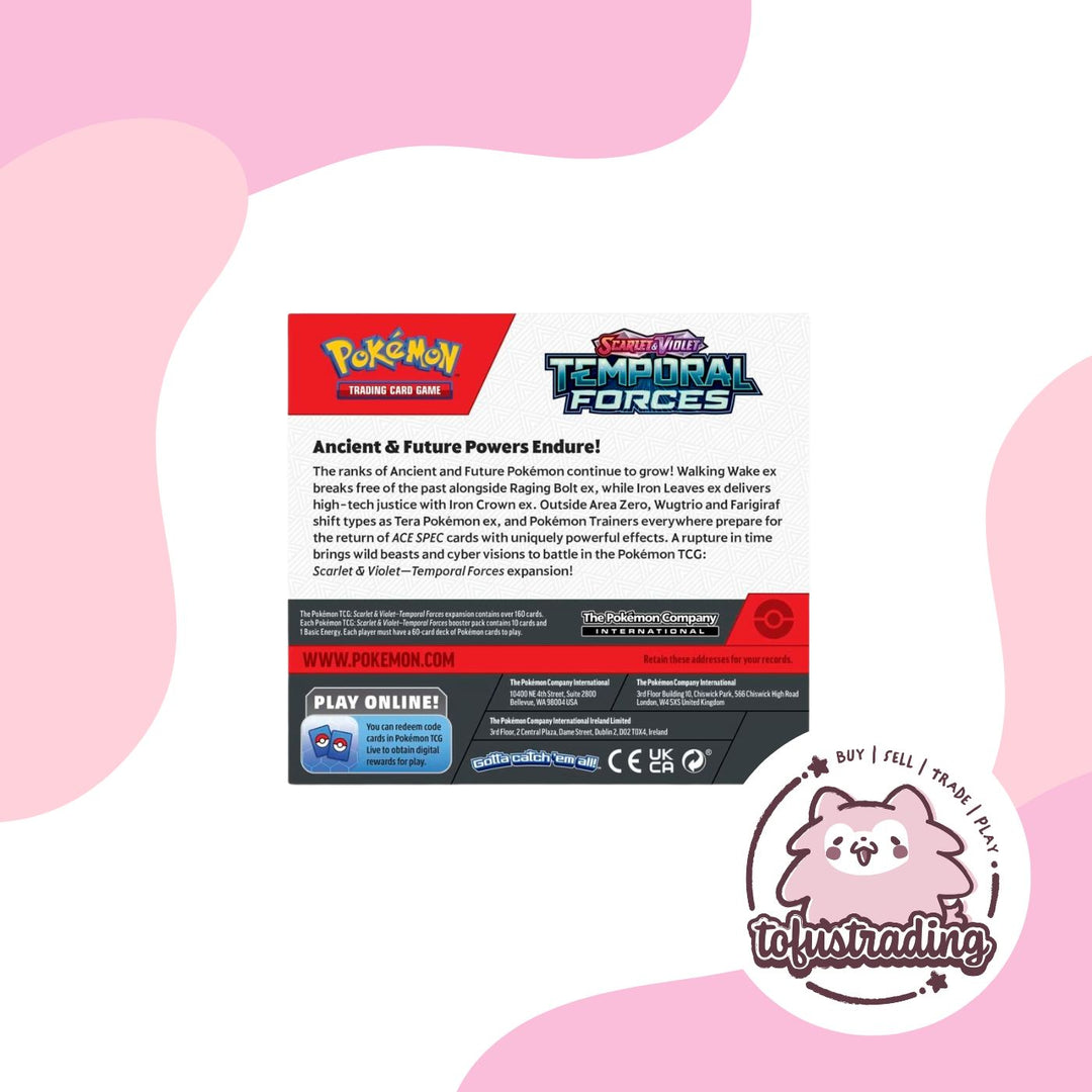 Pokémon TCG: Scarlet & Violet - Temporal Forces Booster Box SV5