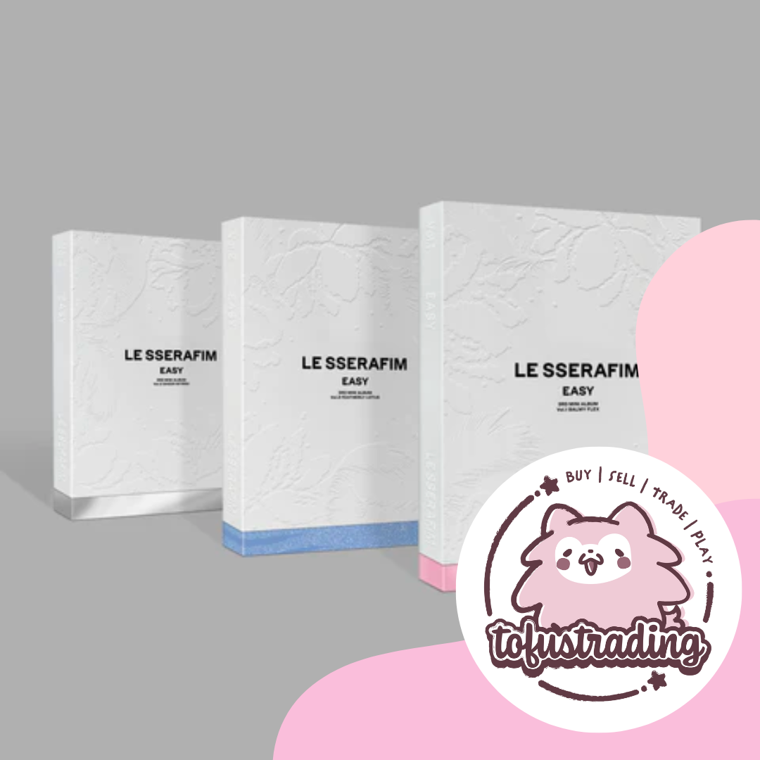 Le Sserafim 3rd Mini Album - EASY (Standard Ver.)