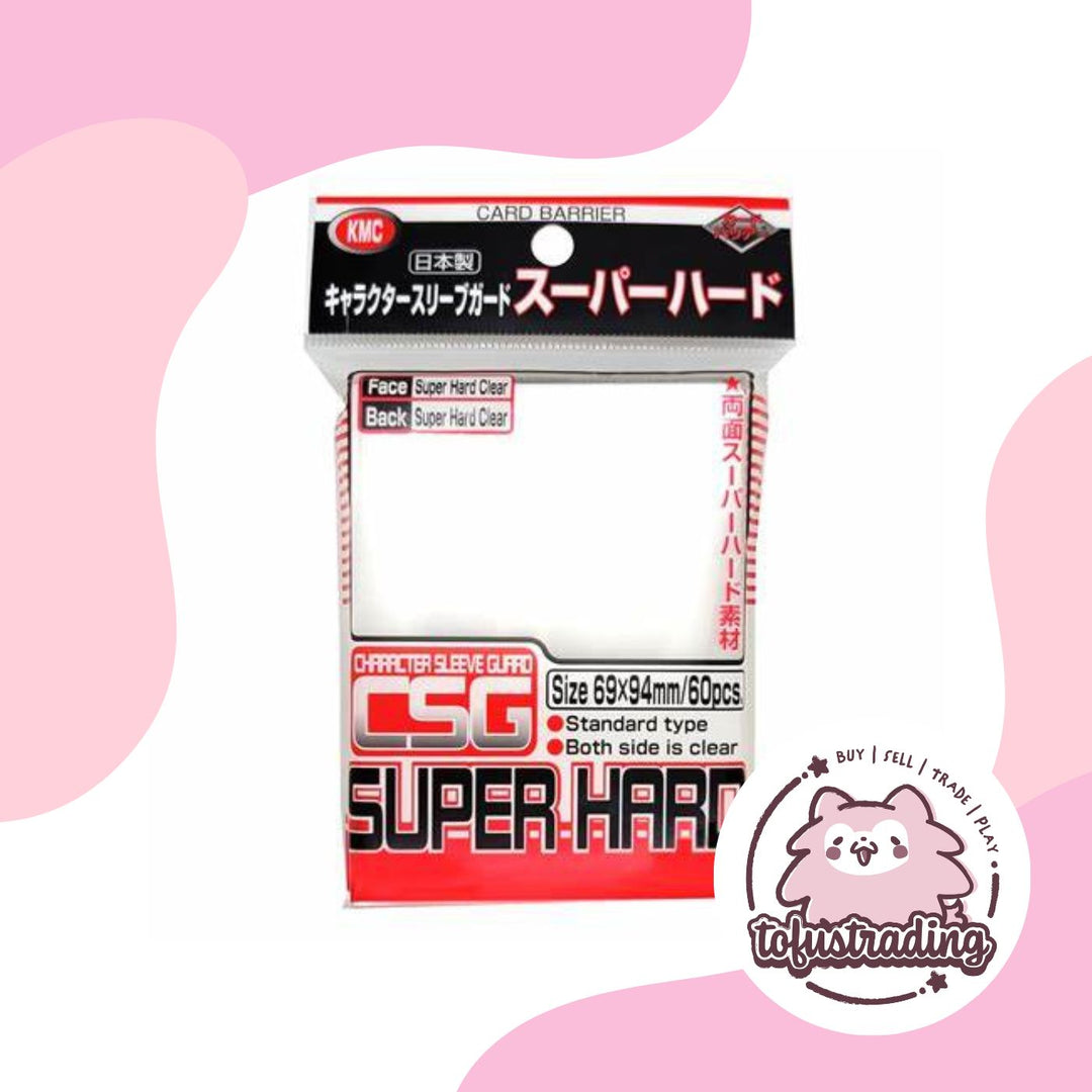 KMC Card Barrier Series: Character Guard Oversleeves - Super Hard 60 pcs.