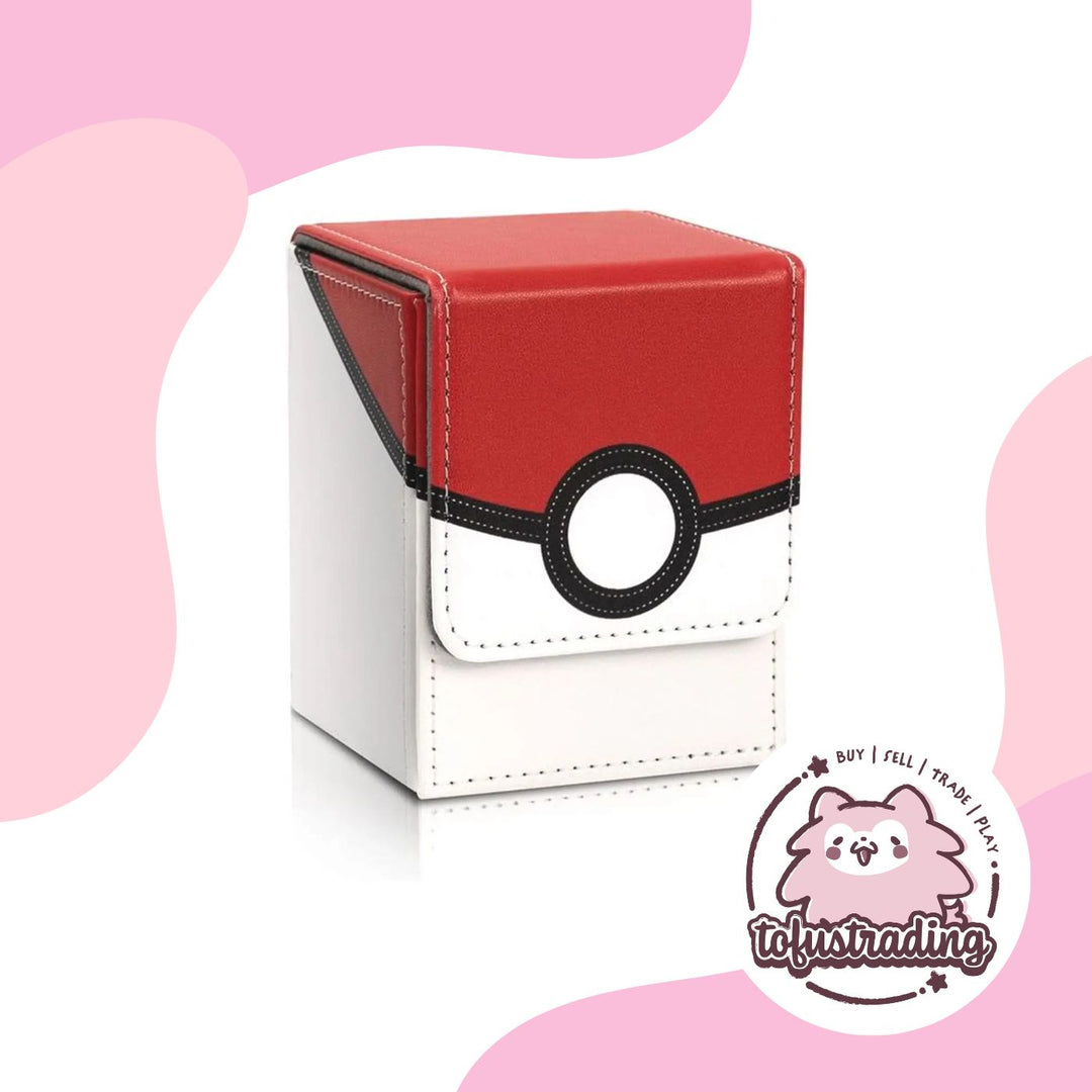 DeckBox Alcove Flip 100+ Pokemon Pokeball