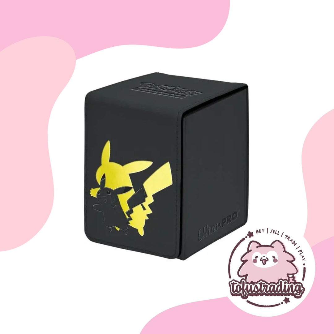 DeckBox Alcove Flip 100+ Pokemon Elite Series Pikachu