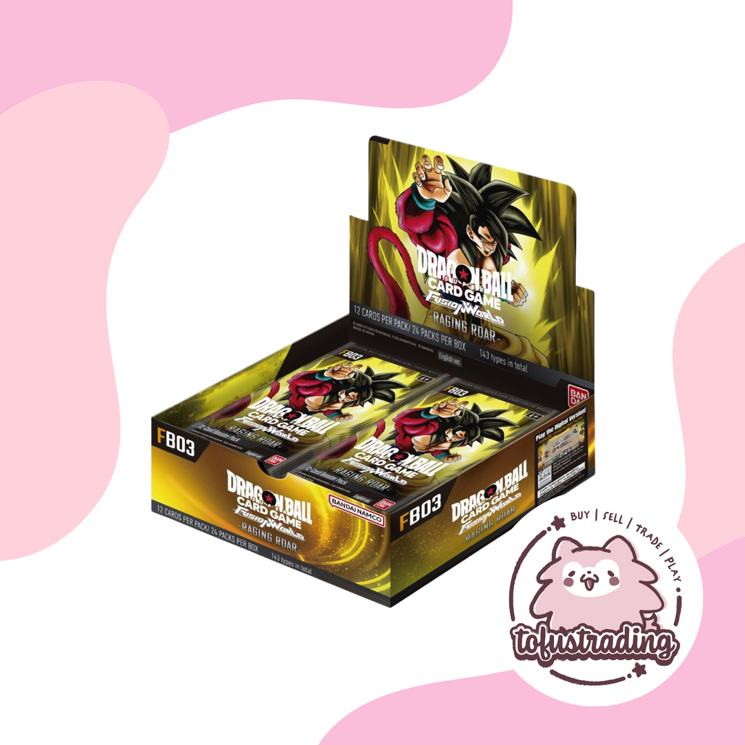 Dragon Ball Super TCG: Fusion World - Raging Roar FB03 - Booster Box