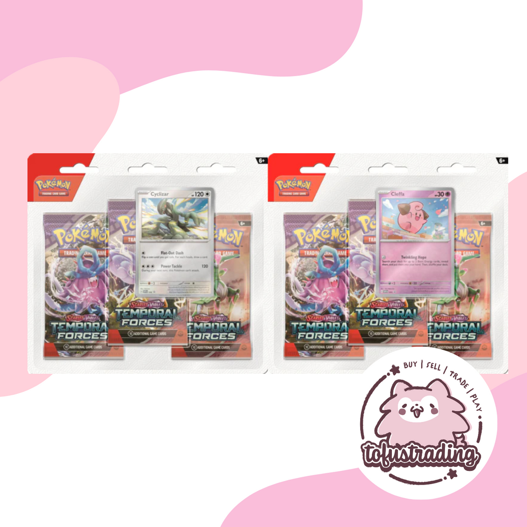 Pokémon TCG: Temporal Forces 3 Pack Blister