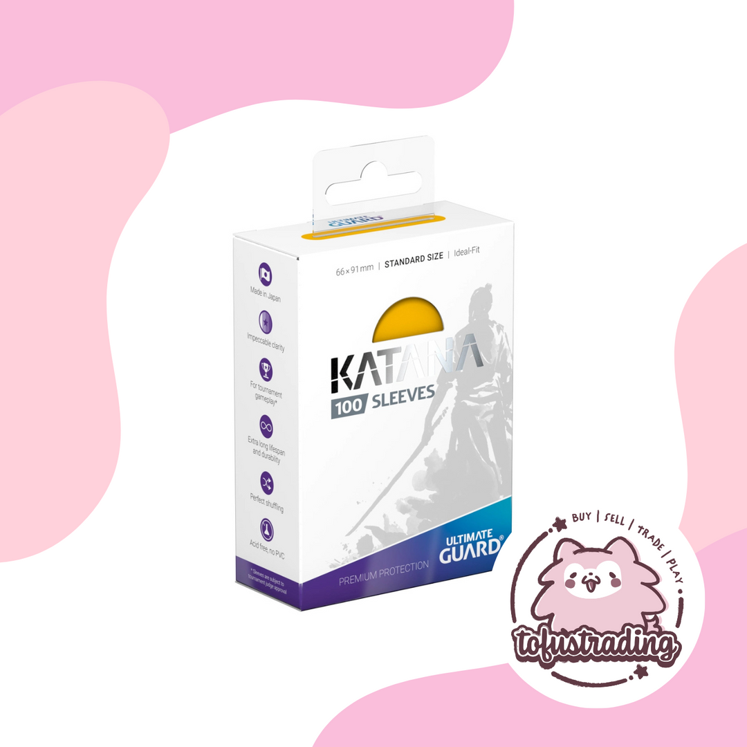 Ultimate Guard: Katana Standard (Yellow 100 CT)