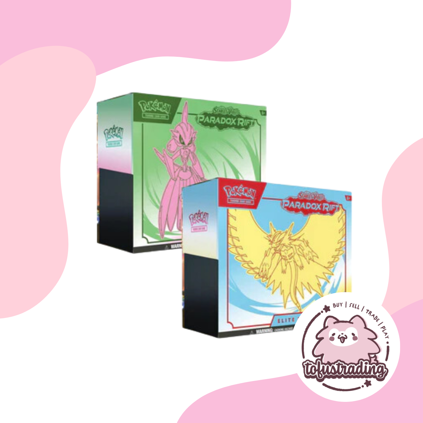 paradox rift booster box png Pokémon TCG: Paradox Rift Elite Trainer Box – Tofu's Trading