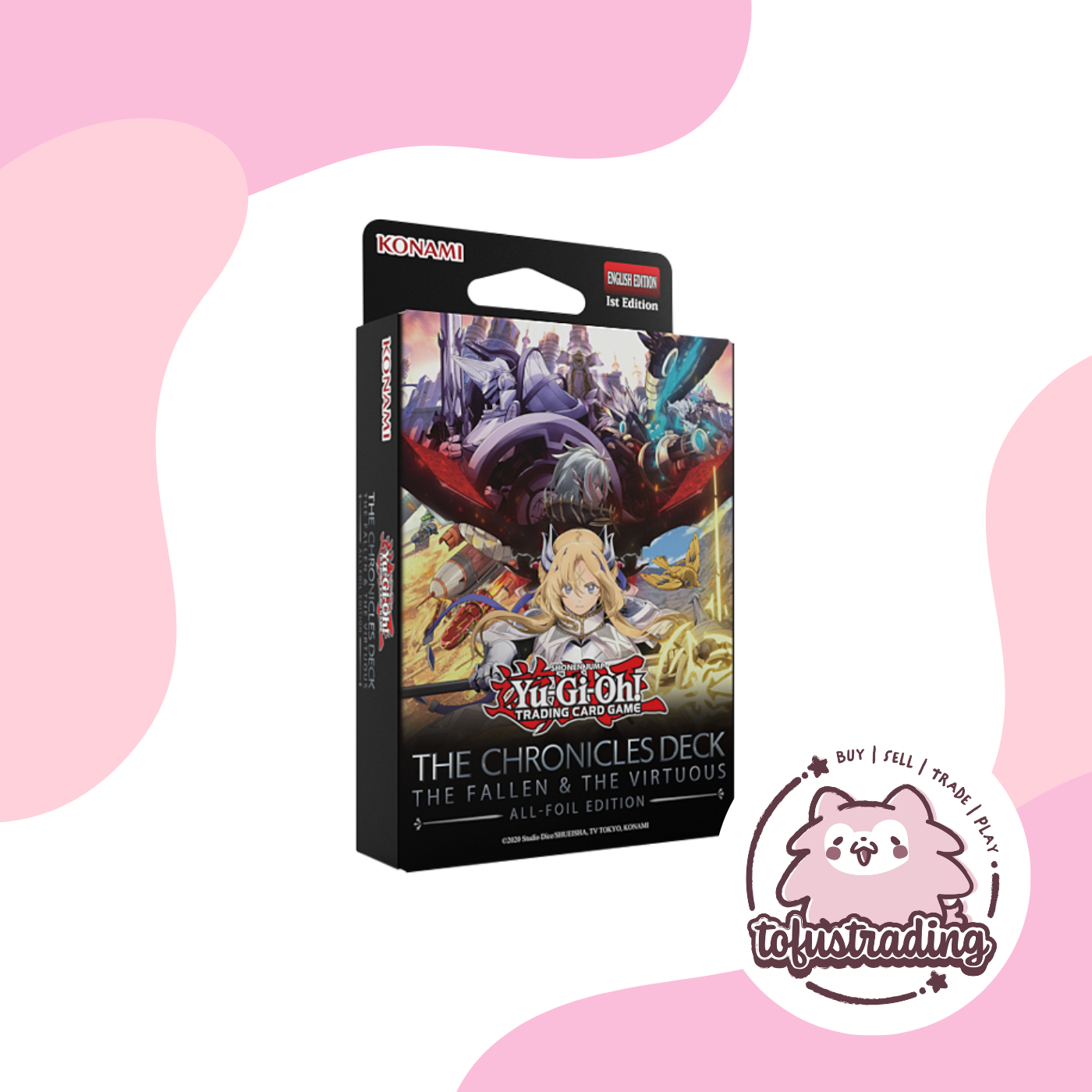 Yu-Gi-Oh! TCG: The Chronicles: The Fallen & The Virtuous All-Foil Deck –  Tofu's Trading