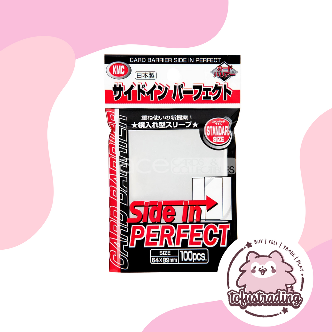 KMC Sleeves Side-In Perfect Fit 100-Count