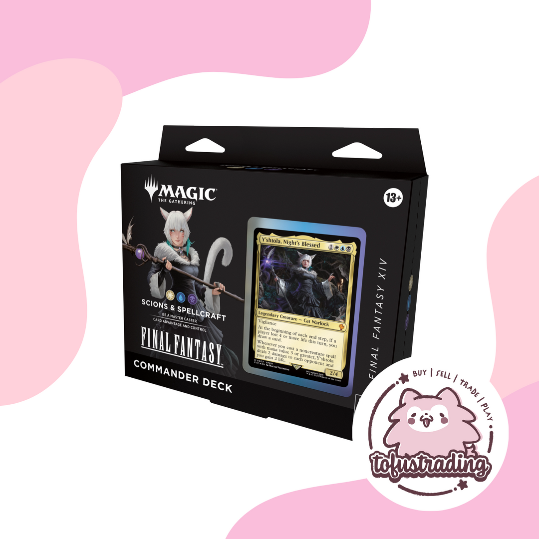 Magic the Gathering TCG: Final Fantasy Scions & Spellcraft Commander Deck