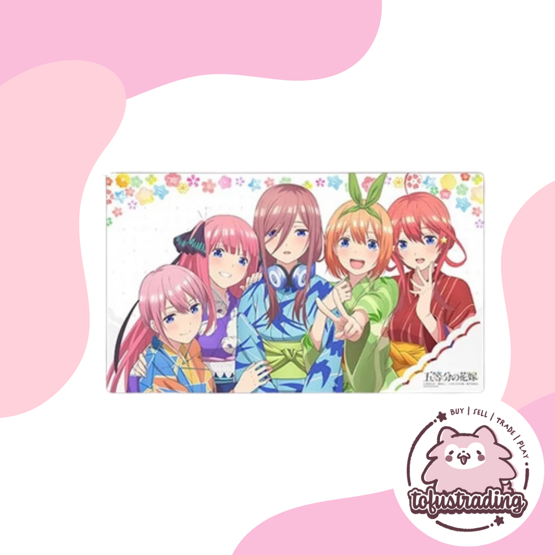 Quintessential Quintuplets Playmat - Yukata vers.