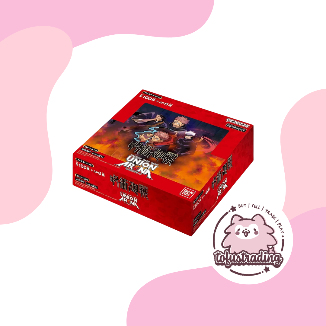 Union Arena TCG JP: Jujutsu Kaisen Vol. 2 Booster Box Tofu's Trading Union Arena TCG JP: Jujutsu Kaisen Vol. 2 Booster Box Tofu's Trading