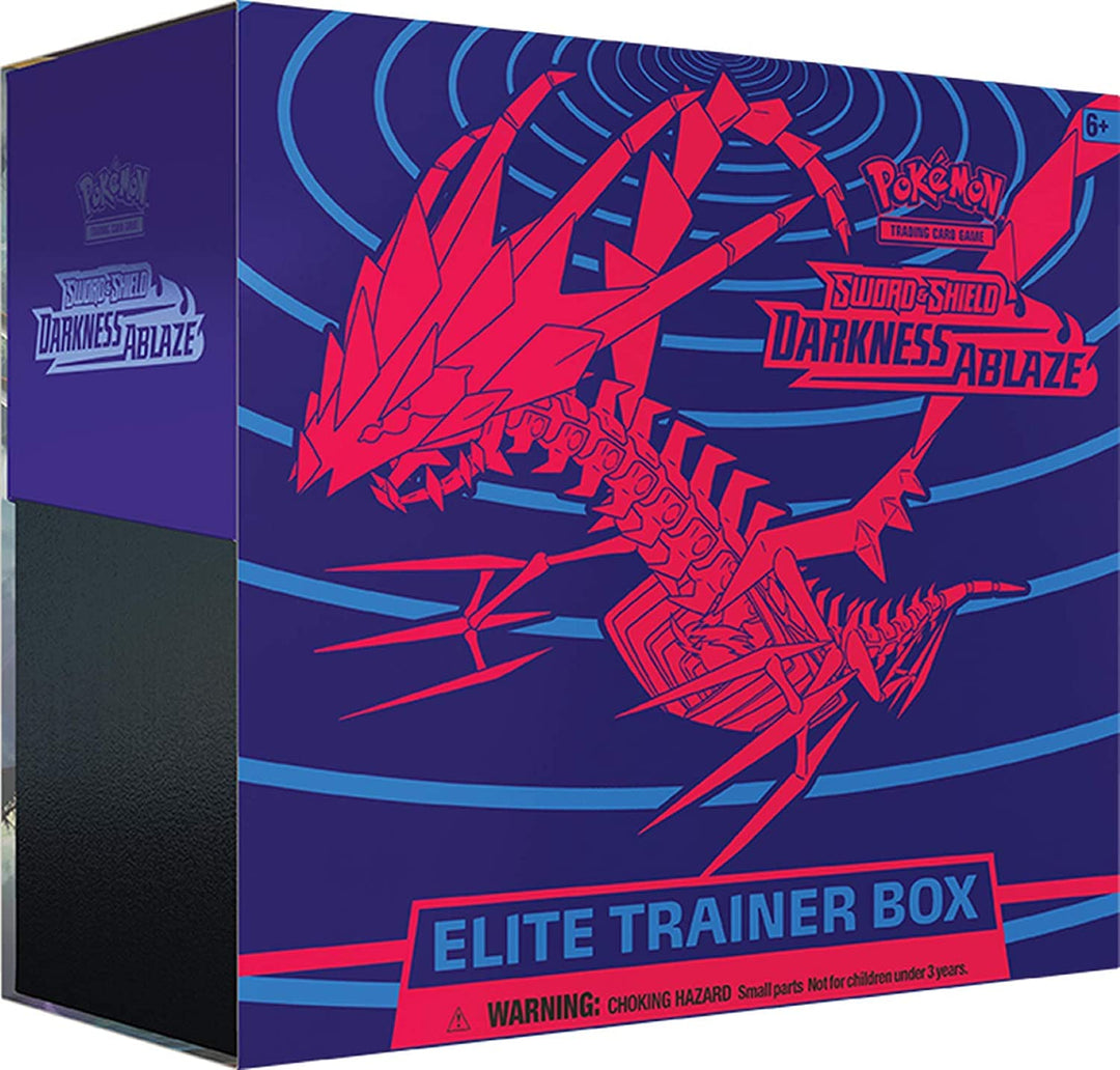 Pokémon TCG: Sword & Shield-Darkness Ablaze Booster Elite Trainer Box