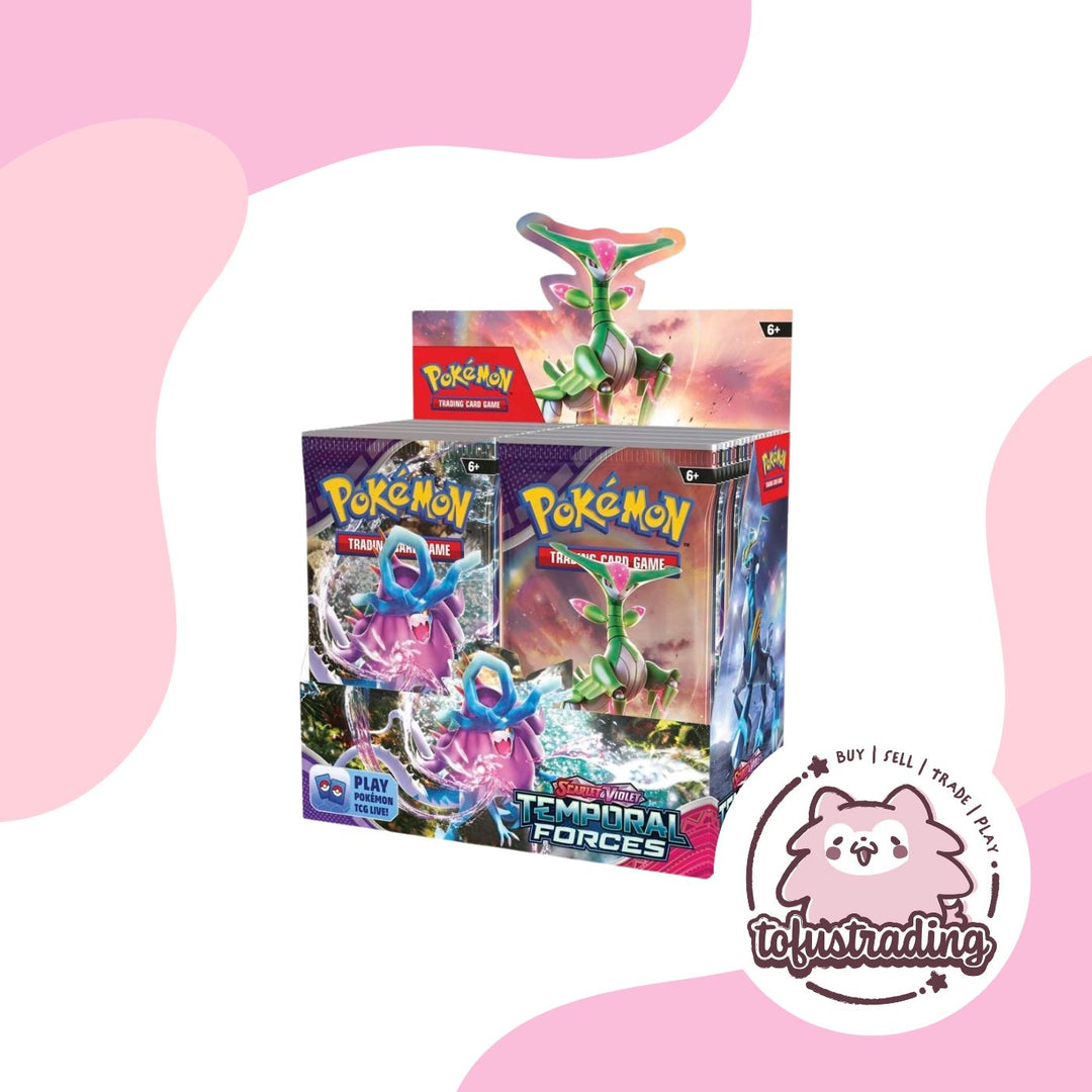 Pokmon TCG: Temporal Forces Booster Box Tofu's Trading Pokmon TCG: Temporal Forces Booster Box Tofu's Trading