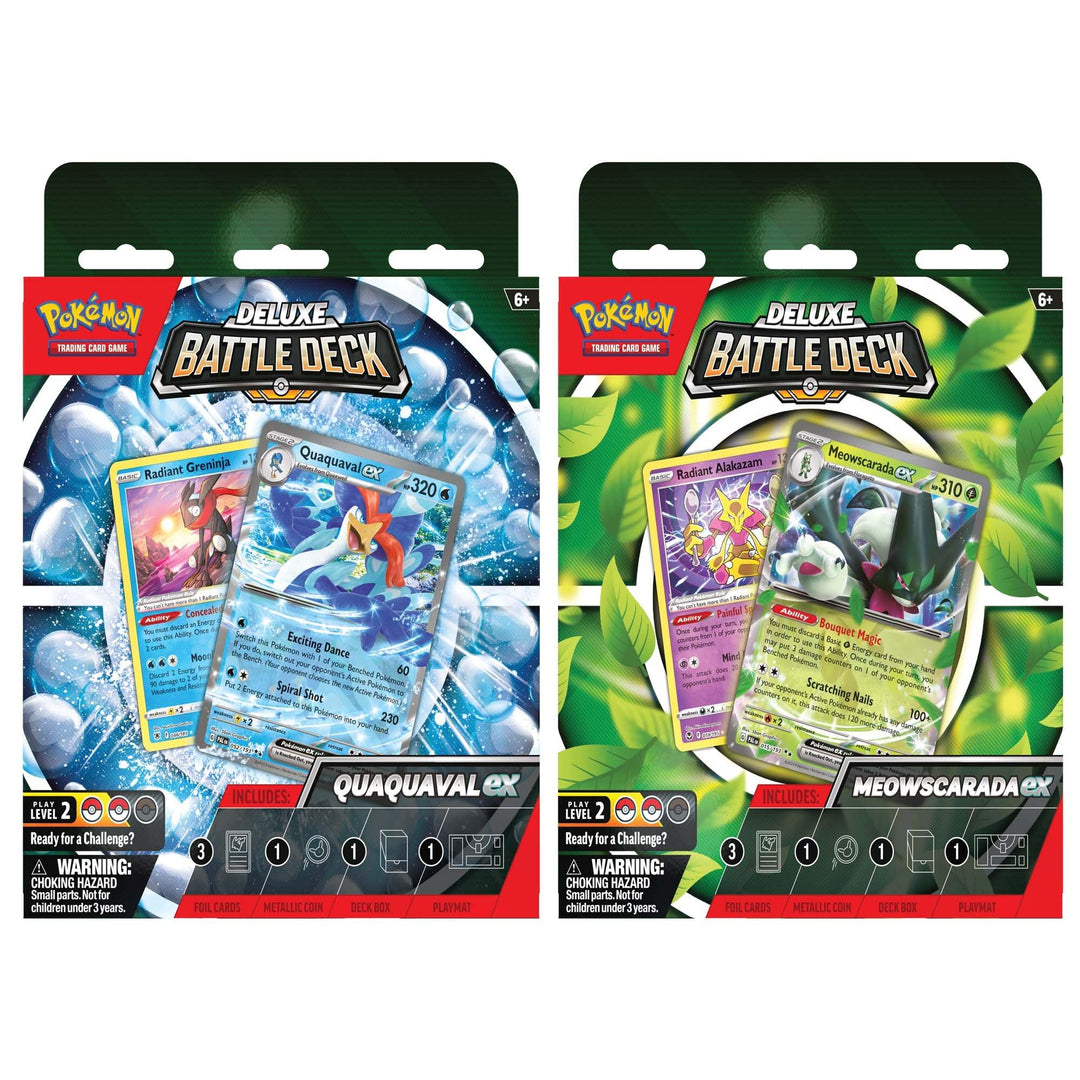 Pokémon TCG: Deluxe Battle Deck (Meowscarada or Quaquaval)
