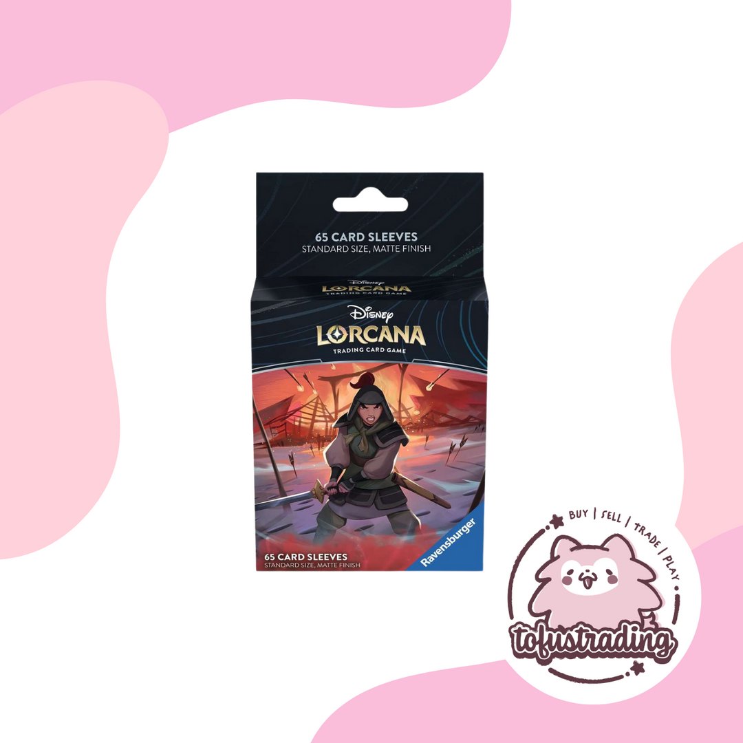 Disney Lorcana TCG: Card Sleeves 65 CT Tofu's Trading Disney Lorcana TCG: Card Sleeves 65 CT Tofu's Trading