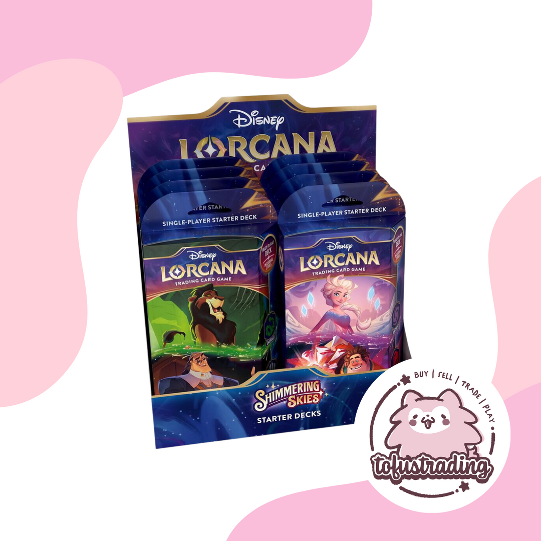 lorcana starter deck shimmering skies - Emerald & Steel (Set 5) allowing you to outmaneuver your opponents with clever tactics Disney Lorcana TCG: Shimmering Skies