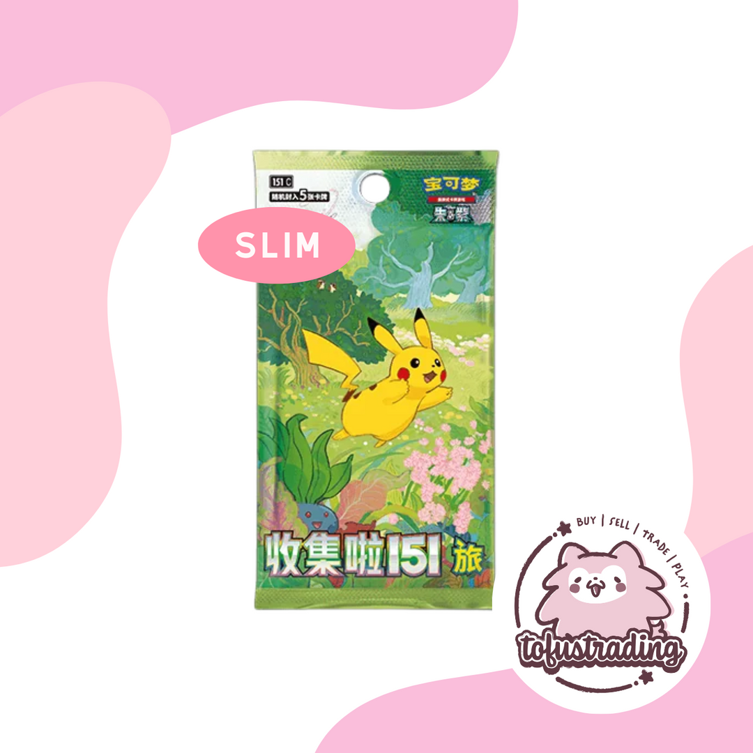 Pokmon TCG CN: Collect 151 Journey SLIM Booster Box Tofu's Trading Pokmon TCG CN: Collect 151 Journey SLIM Booster Box Tofu's Trading