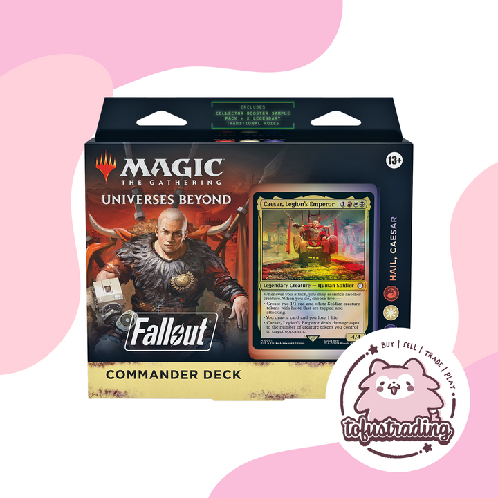 Magic the Gathering: Universes Beyond Fallout Commander Deck