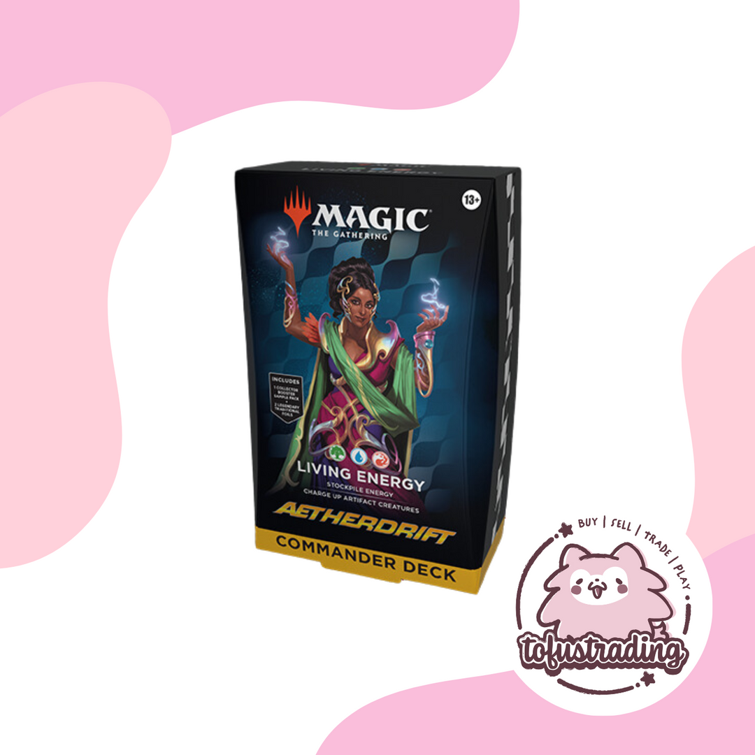 Magic the Gathering TCG: Aetherdrift Commander Decks Tofu's Trading Magic the Gathering TCG: Aetherdrift Commander Decks Tofu's Trading