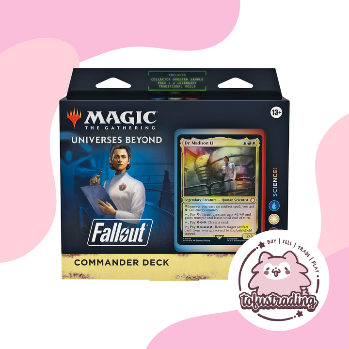 Magic the Gathering: Universes Beyond Fallout Commander Deck