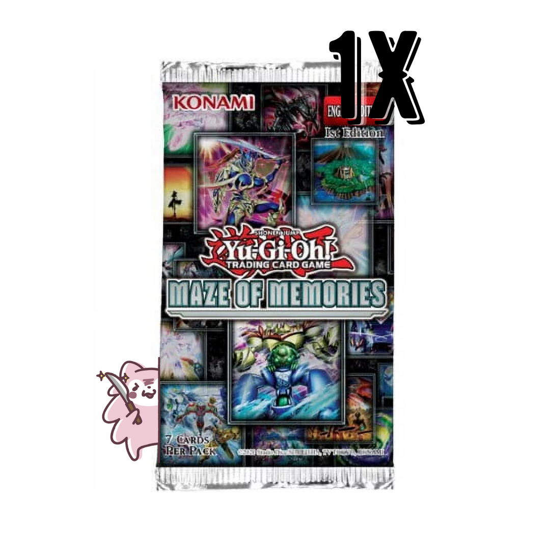 Yu-Gi-Oh: Maze of Memories Single Booster Pack