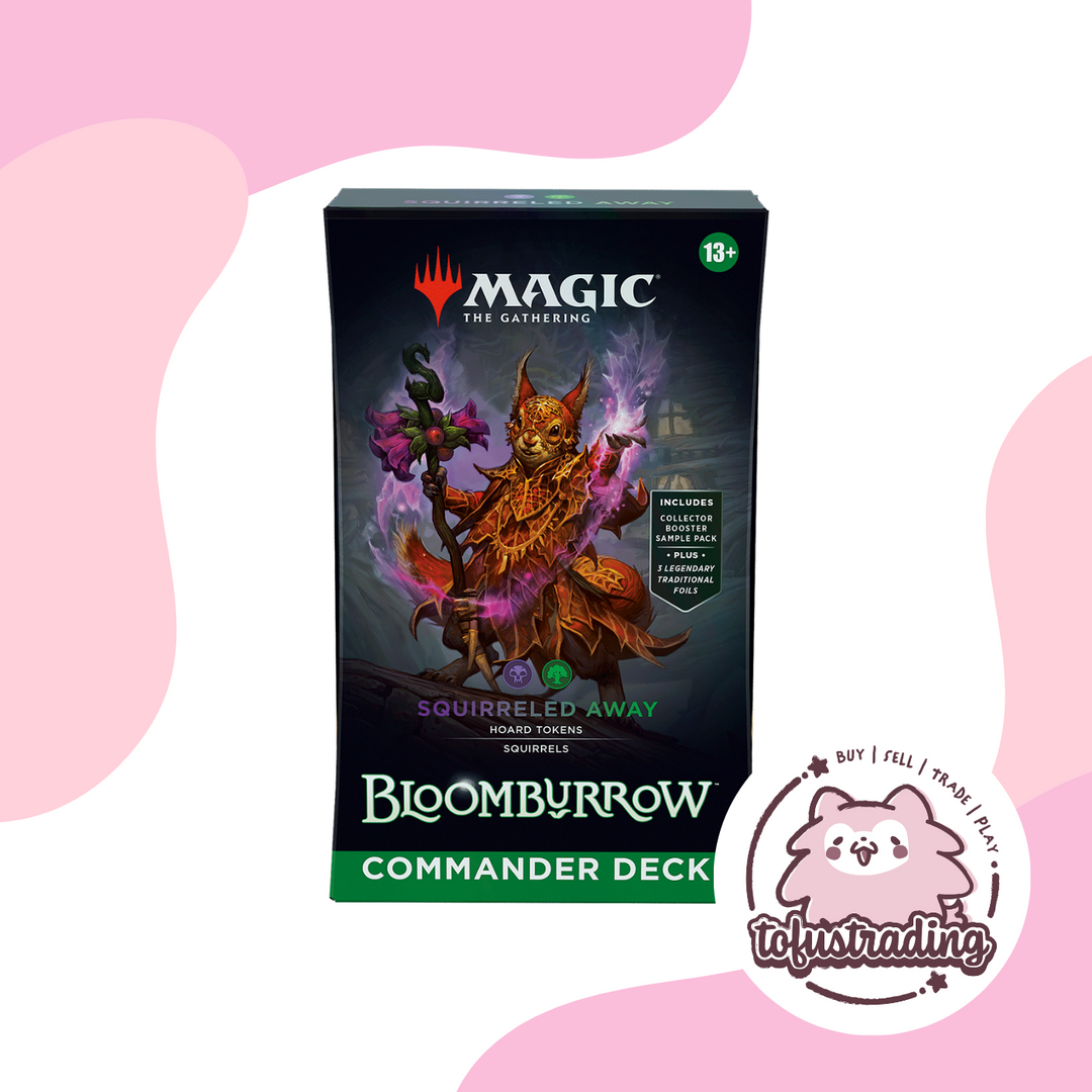 Magic the Gathering TCG: Bloomburrow Commander Deck Tofu's Trading Magic the Gathering TCG: Bloomburrow Commander Deck Tofu's Trading