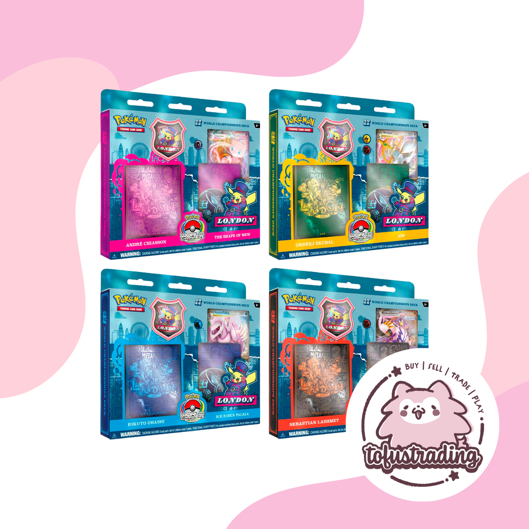 2022 pokemon trading card game world championship deck Pokémon TCG: 2022 Pokémon World Championships Deck London (RANDOM) – Tofu's Trading