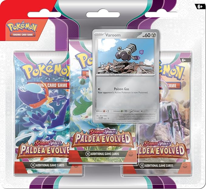Pokémon TCG: Paldea Evolved - 3 Pack Blister