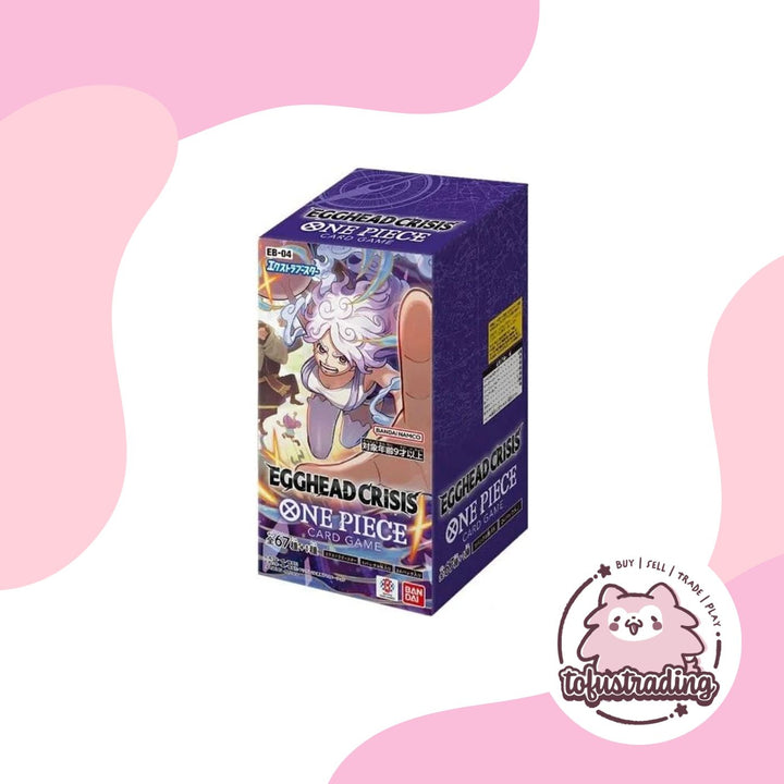 One Piece TCG JP: EGGHEAD CRISIS [EB-04] Booster Box (JAPANESE)