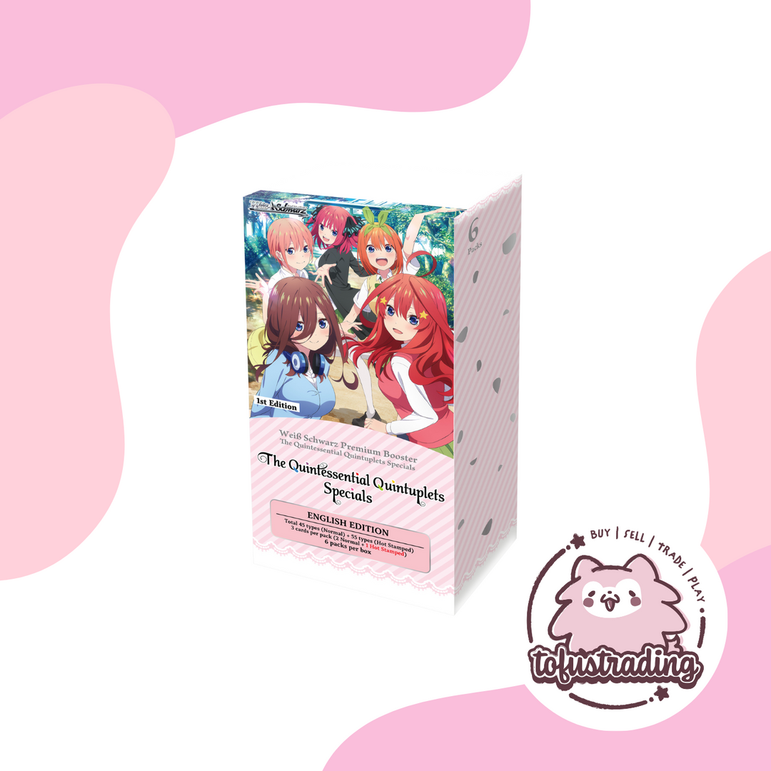 The Quintessential Quintuplets Specials Premium Booster Box Tofu's Trading The Quintessential Quintuplets Specials Premium Booster Box Tofu's Trading