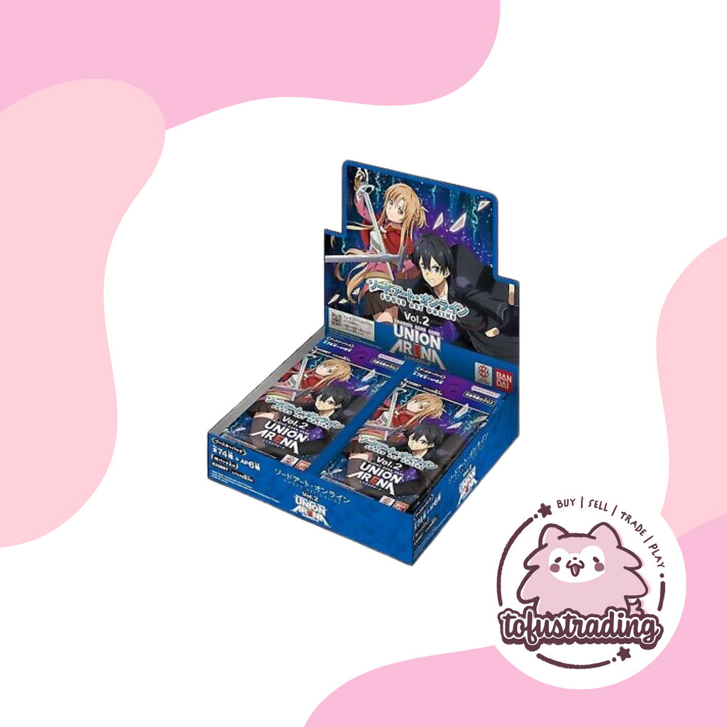 sword art online vol 2 booster box Union Arena Sword Art Online Vol 2 Booster Box