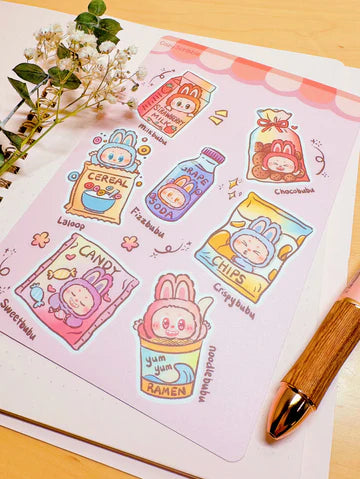 Local Artists Stickers Create Corner - Cozy Scribble