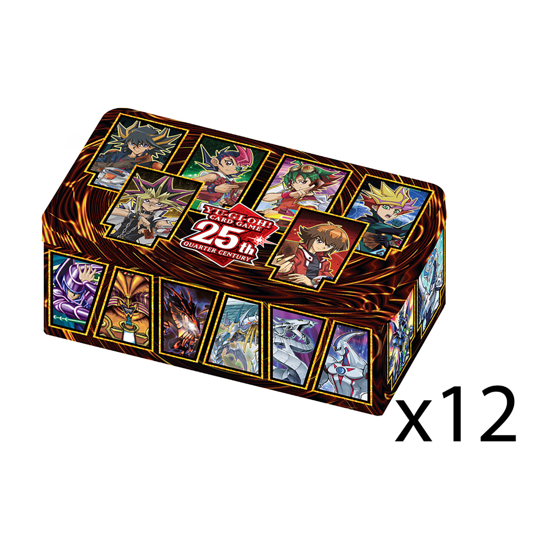 Yu-Gi-Oh!: 25th Anniversary Tin: Dueling Heroes SEALED CASE