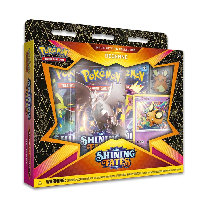 Pokémon TCG: Shining Fates Mad Party Pin Collection