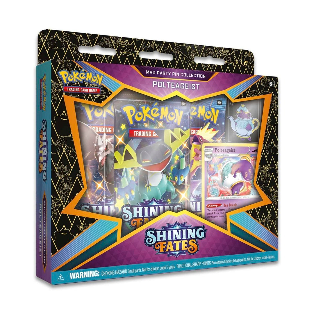 Pokémon TCG: Shining Fates Mad Party Pin Collection