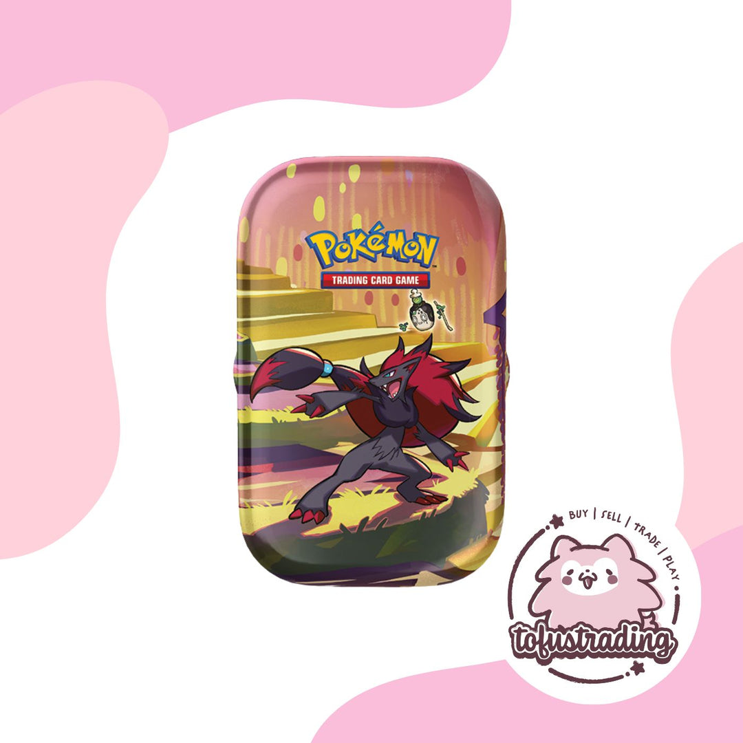 Pokémon TCG: Scarlet & Violet 6.5 Shrouded Fable Mini Tin Display