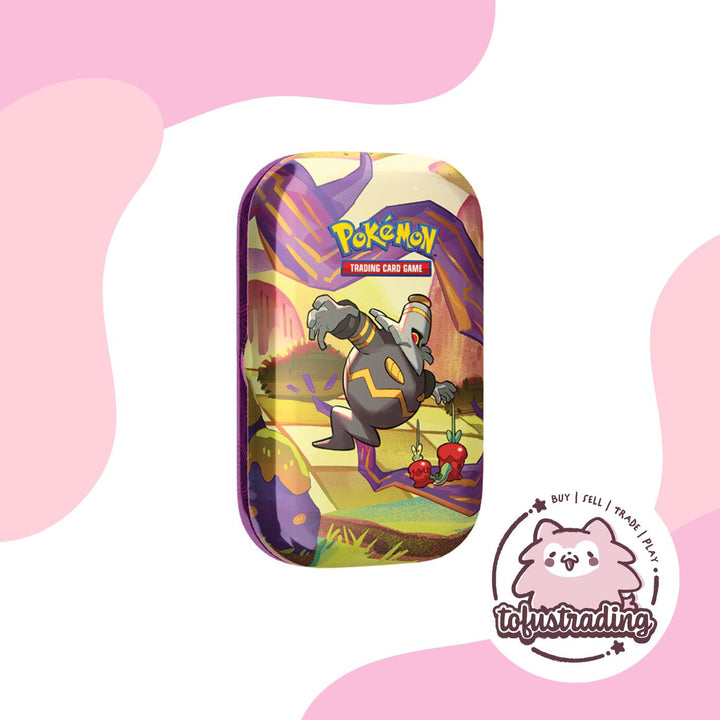 Pokémon TCG: Scarlet & Violet 6.5 Shrouded Fable Mini Tin Display