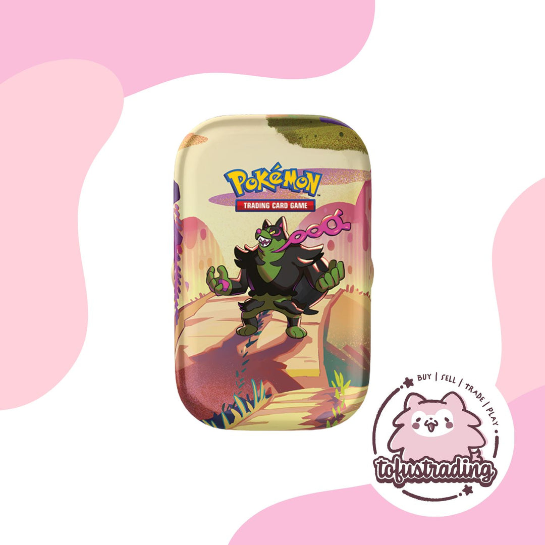 Pokémon TCG: Scarlet & Violet 6.5 Shrouded Fable Mini Tin Display