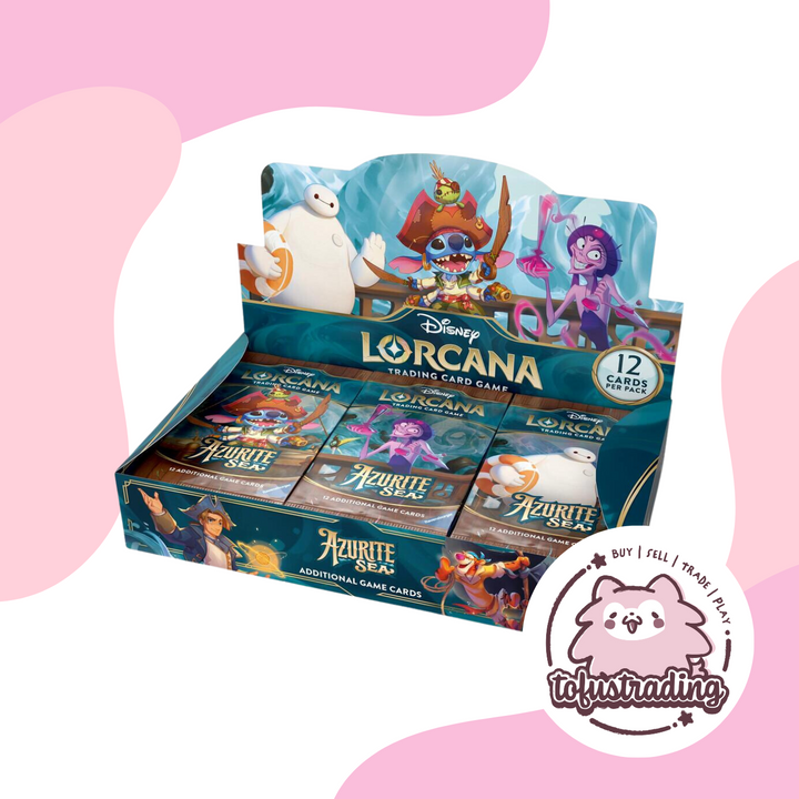 Disney Lorcana TCG: Azurite Sea Booster Box