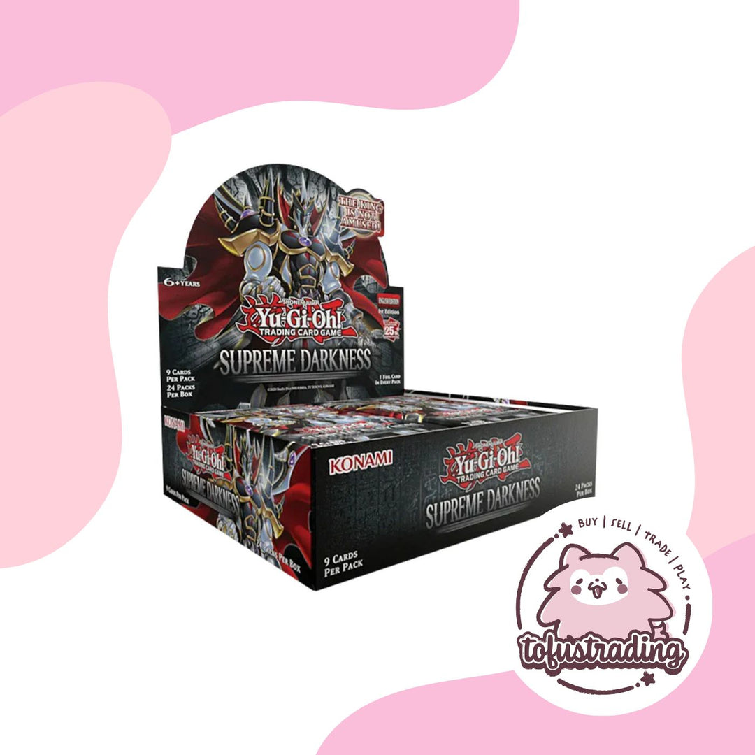 Yu-Gi-Oh! TCG: Supreme Darkness Booster Box Tofu's Trading Yu-Gi-Oh! TCG: Supreme Darkness Booster Box Tofu's Trading