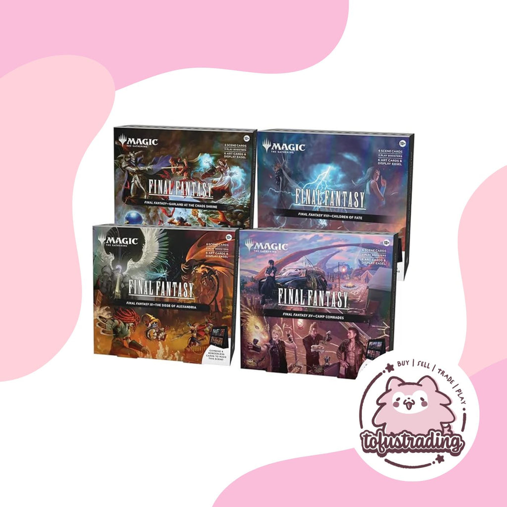 Magic the Gathering TCG: Final Fantasy Scene Box (Set of 4