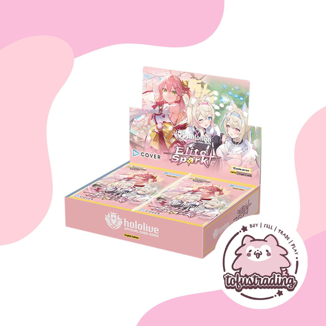 Hololive Official TCG: BP03 Elite Spark Box ENGLISH Hololive Official TCG: BP03 Elite Spark Box ENGLISH