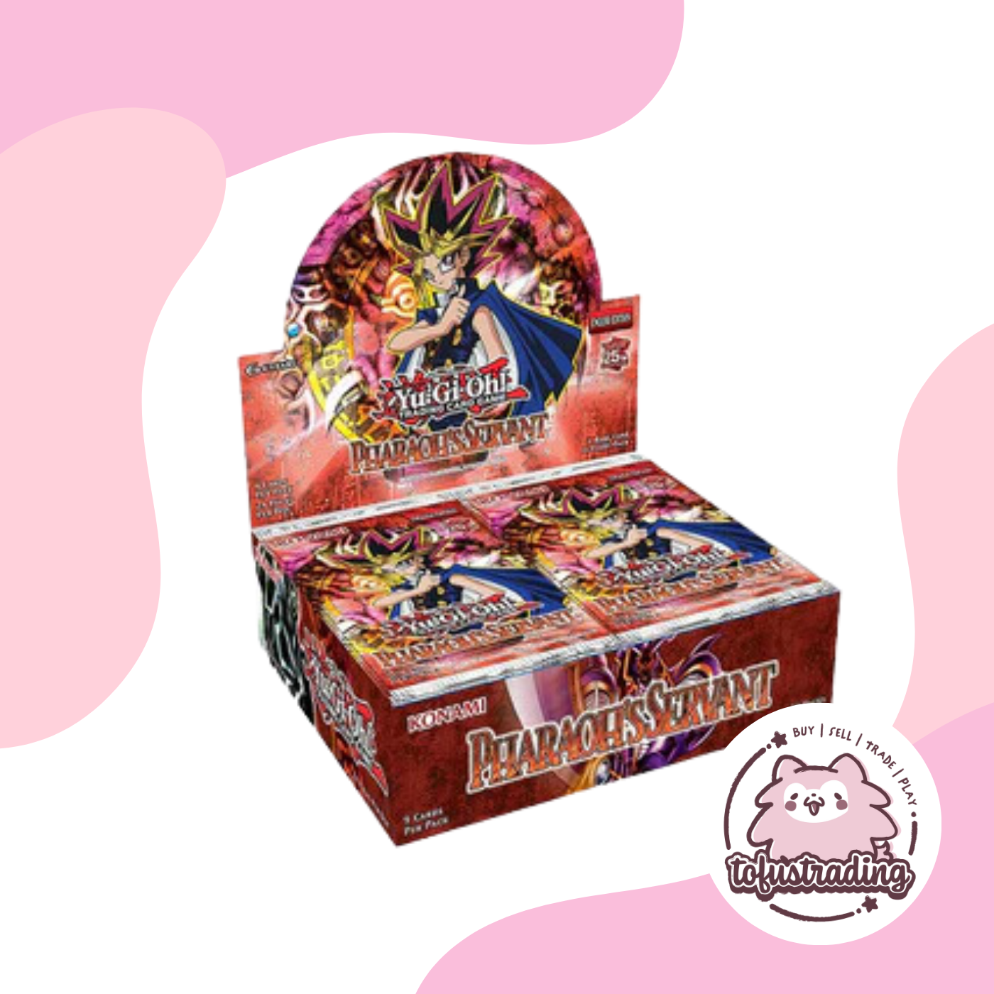 Yu-Gi-Oh! TCG: Pharoah's Servant Booster Box (25th) Tofu's Trading Yu-Gi-Oh! TCG: Pharoah's Servant Booster Box (25th) Tofu's Trading