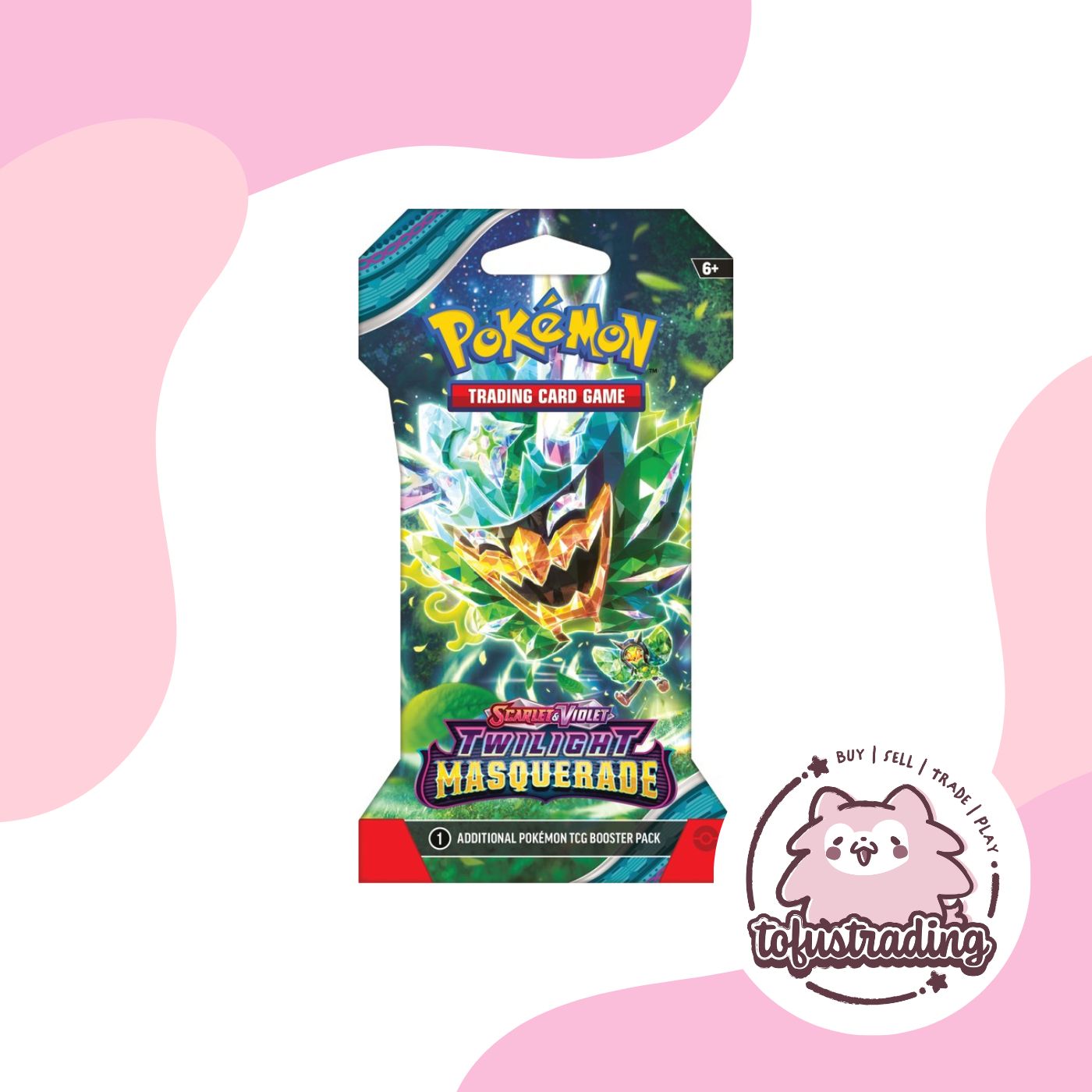 Pokémon TCG: Twilight Masquerade Sleeved Booster Pack – Tofu's Trading