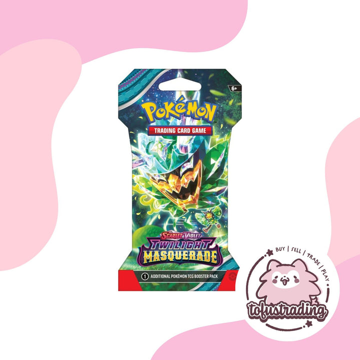 Pokémon TCG: Scarlet & Violet - Twilight Masquerade Sleeved Booster Pack SV6