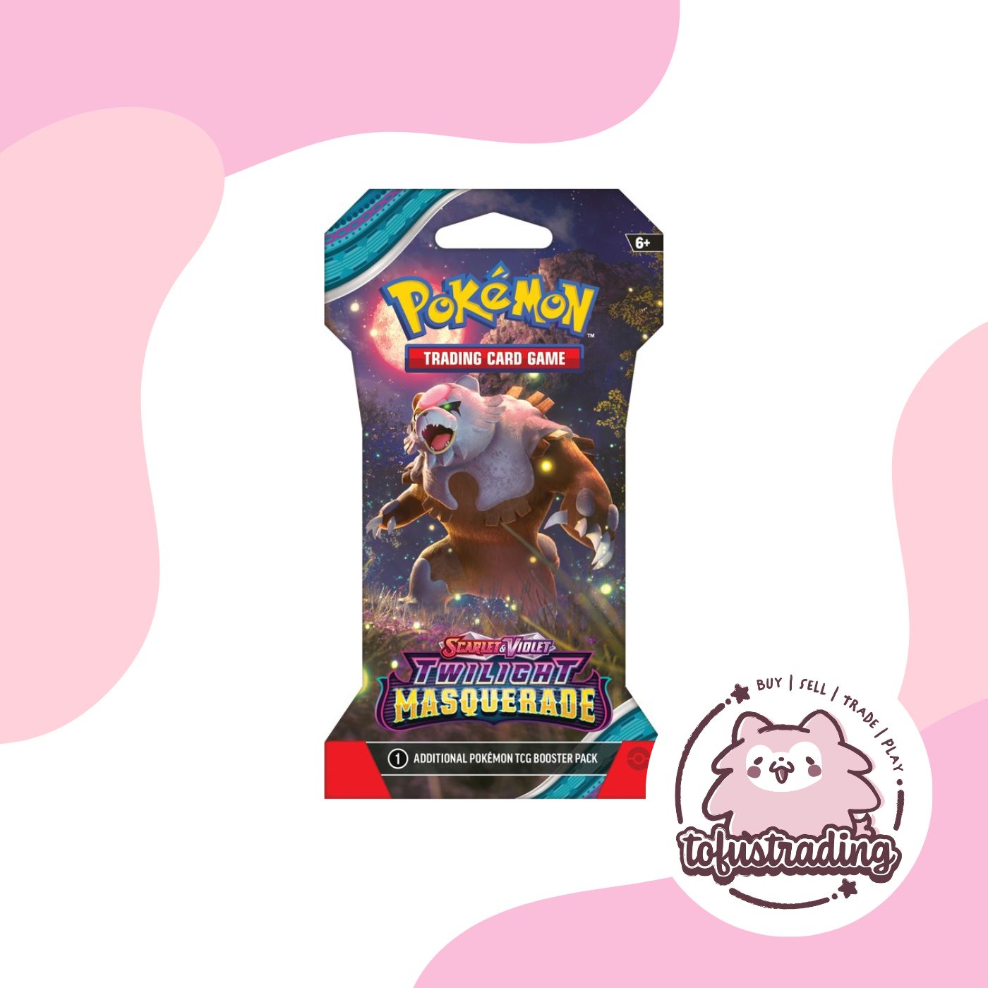 Pokémon TCG: Twilight Masquerade Sleeved Booster Pack – Tofu's Trading