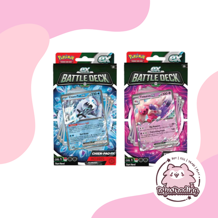 Pokémon TCG: Tinkaton or Chien-Pao EX Battle Deck