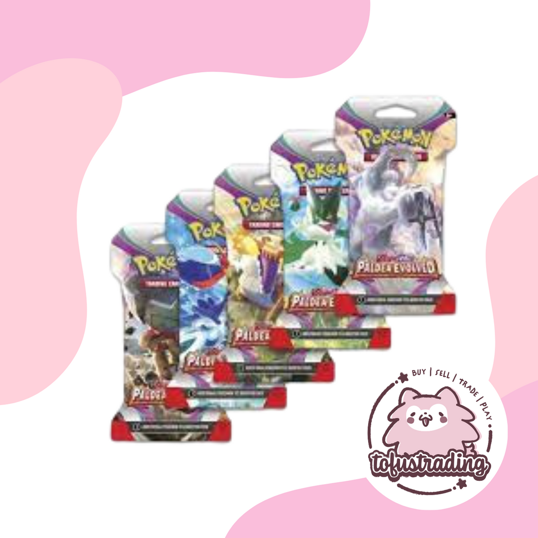 Pokémon TCG: Scarlet & Violet-Paldea Evolved Sleeved Booster Pack