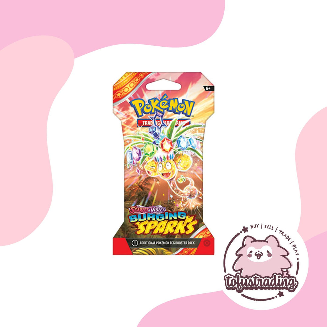 Pokmon TCG: Surging Sparks Sleeved Booster Packs Tofu's Trading Pokmon TCG: Surging Sparks Sleeved Booster Packs Tofu's Trading